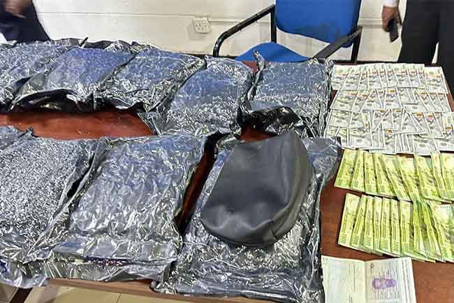 Large-scale drug trafficker arrested in Wattala with over 21kg of ‘Kush’
