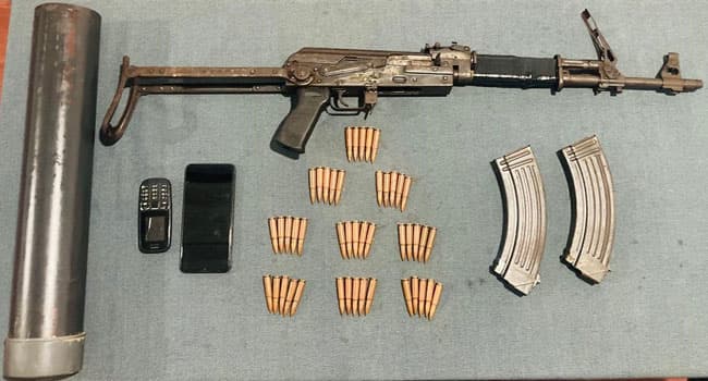 Suspect arrested with T-56 firearm and ammunition in Batapola