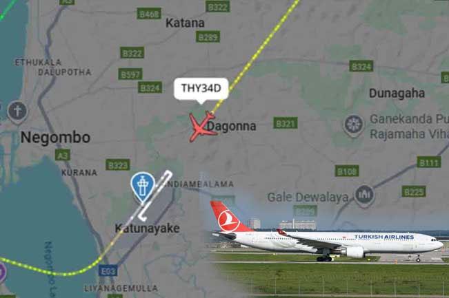 Turkish Airlines flight safely returns to BIA after technical issue