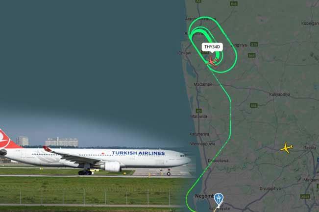 Turkey bound flight preparing for emergency landing at BIA due to technical issue