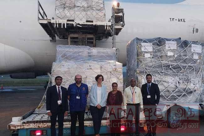 EU humanitarian aid worth EUR 500,000 arrives in Sri Lanka