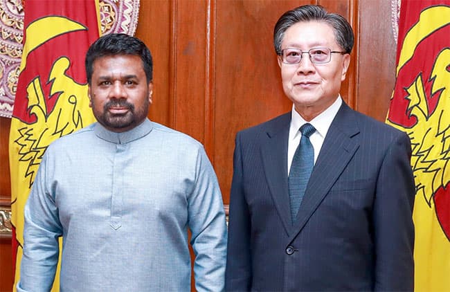 China reaffirms full support for Sri Lanka’s economic and social development