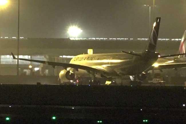 Turkey-bound aircraft forced to make emergency landing at BIA undergoing maintenance work – official