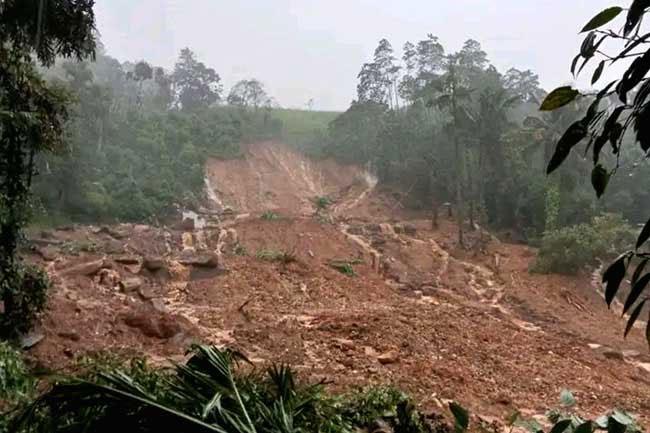 NBRO warns public to avoid unstable areas following heavy rainfall in Udadumbara