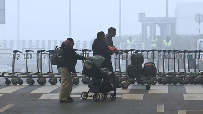 Over 100 flights cancelled at Delhi airport due to dense fog