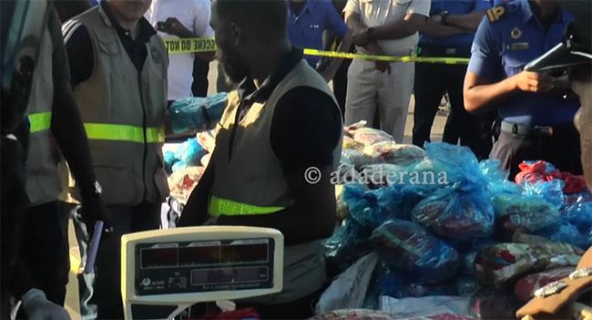 21kg of heroin and 172kg of ICE found on vessel taken into custody in southern seas