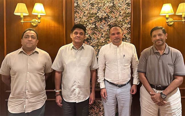 UNP-SJB representatives meet in Colombo