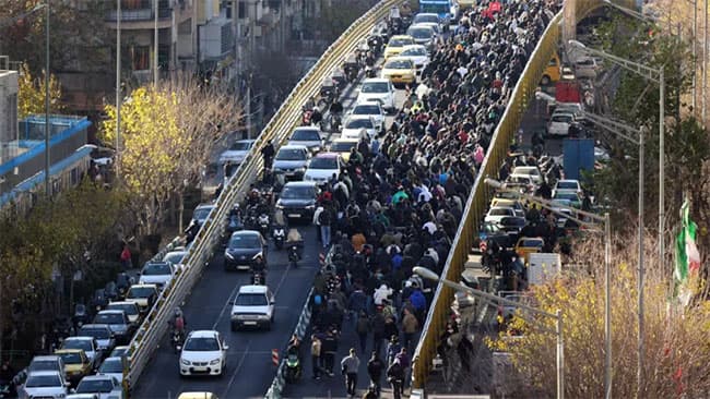 Students across Iran stage protest as economic crisis deepens