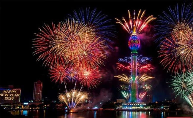 Sri Lanka usher in 2026 with vibrant New Year’s celebrations