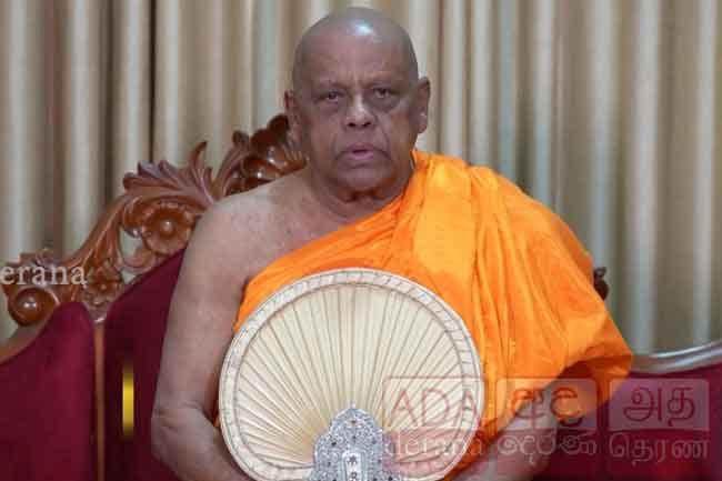 Asgiriya Chief Prelate urges everyone to set aside divisions and rebuild the country