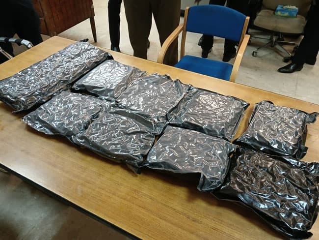 Indian national arrested with over 3.4 kg ‘Kush’ at BIA