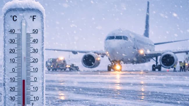 Six dead and hundreds of flights cancelled as snow causes chaos across Europe