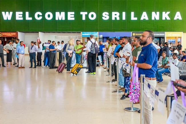 Over 65,000 tourists arrive in Sri Lanka so far in 2026
