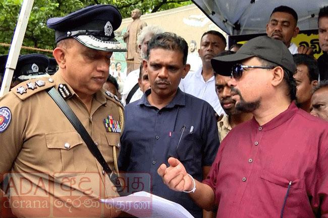 Injunction order issued against Wimal Weerawansa and group staging ‘Satyagraha’ near Isurupaya