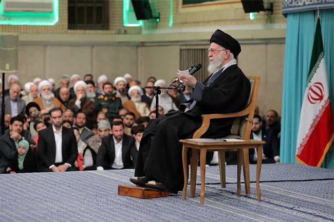 Iran’s leader Khamenei blames Trump for inciting deadly protests