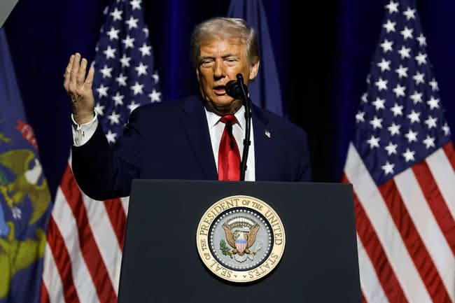 Donald Trump’s approval rating takes a hit in his first year back in office