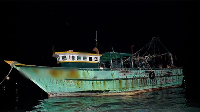 Two Indian fishing boats seized for poaching in northern waters