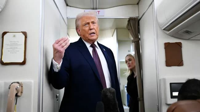 Trump says US ‘armada’ heading toward Iran