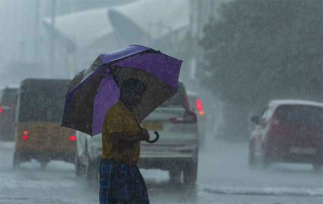 Fairly heavy rainfall expected in parts of the island today