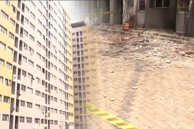 Seven-year-old dies after cement plaster falls from apartment building in Modara