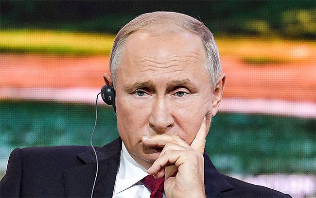 Russian President Vladimir Putin’s name appears 1,005 times in Epstein files