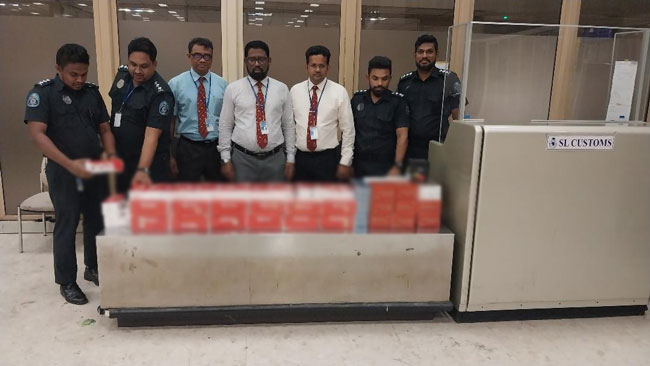 Foreign passenger arrested with cigarettes at BIA