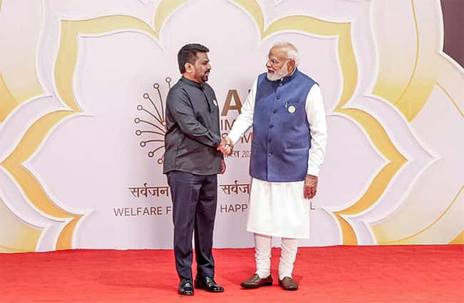 President Anura Kumara meets Indian PM Narendra Modi in New Delhi