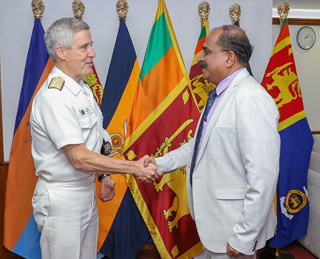 US Pacific Fleet Commander meets Dy Defence Minister, discuss shared security challenges