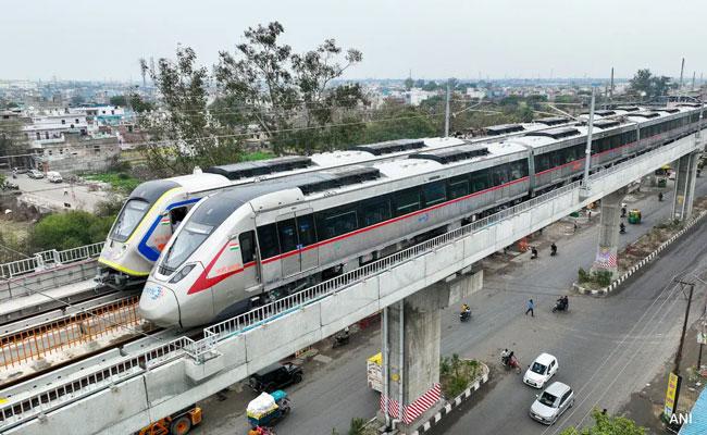 PM Modi flags off India’s fastest metro and Namo Bharat train in Meerut