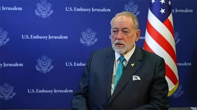 US ambassador’s Israel comments condemned by Arab and Muslim nations