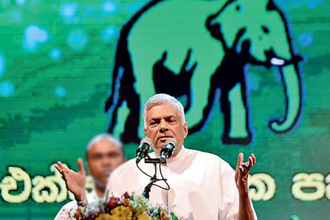 Harin warns of international action over alleged move to jail ex-President Ranil Wickremesinghe