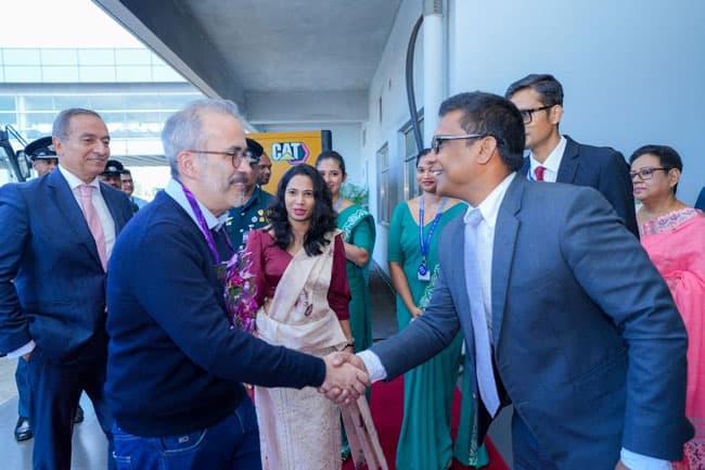 Portugal’s Foreign Minister arrives in Sri Lanka for two-day visit