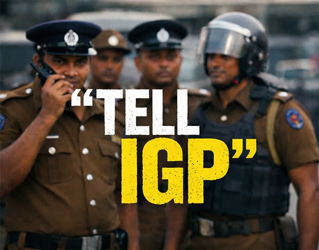 Sri Lanka Police launches ‘Tell IGP’ online platform for public complaints