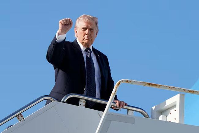Trump says combat operations in Iran will continue until all objectives achieved