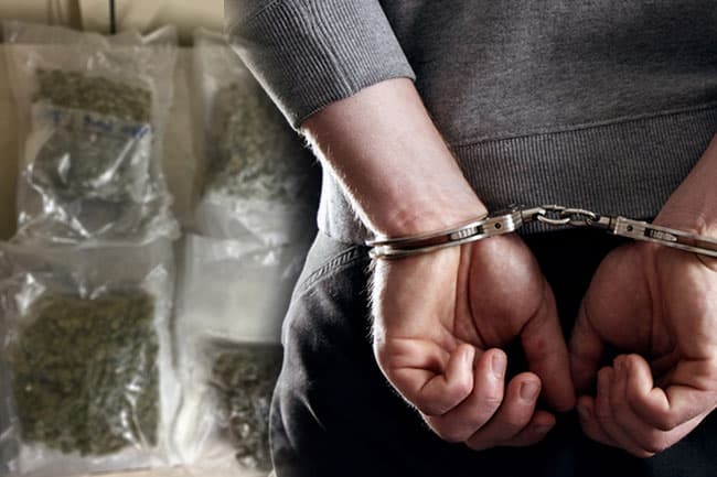 27-year-old arrested at BIA with ‘Kush’ cannabis