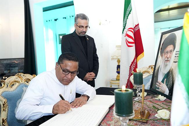 Sri Lanka-Iran ties broadened significantly under Khamenei’s tenure: FM Vijitha Herath