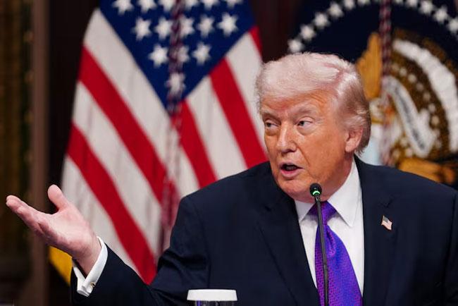 US moving thousands of people out of Middle Eastern countries, Trump says