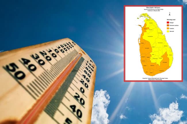 Warm weather advisory issued for several provinces