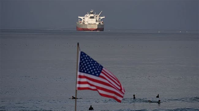 US allows countries to buy Russian oil stranded at sea for 30 days