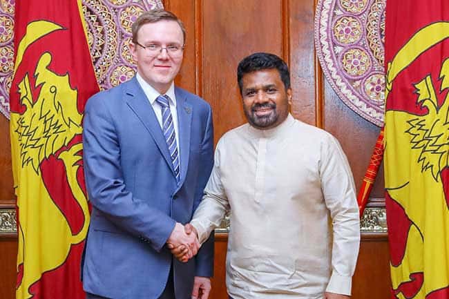 Russia prepared to standby Sri Lanka as true friend in challenging times - Dy Energy Minister tells President