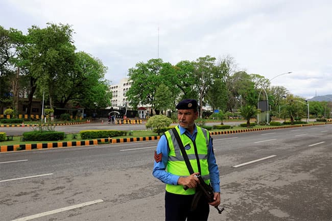 Pakistan capital beefs up security ahead of high-level talks