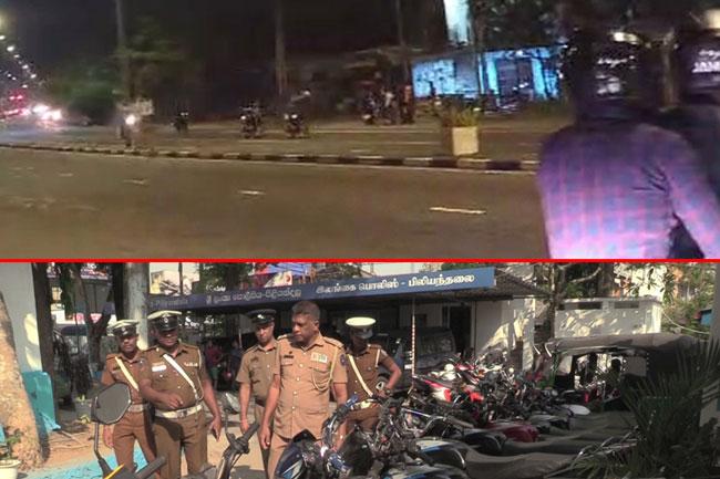11 arrested over illegal street racing, betting in Piliyandala