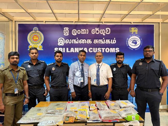 Sri Lankan passenger arrested with over 11 kg of ‘Kush’ at BIA
