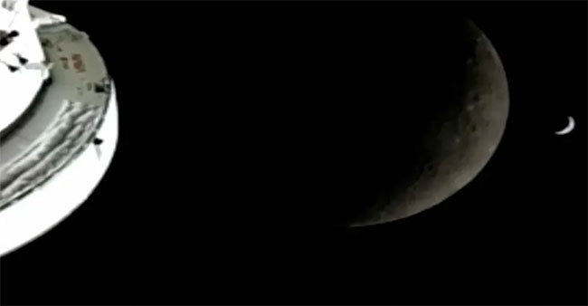 Artemis II astronauts heading back to Earth after flying around the Moon