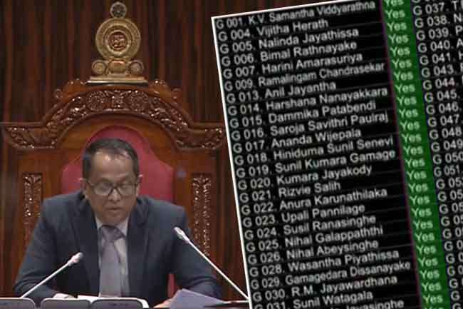Extension of State of Public Emergency passed in Parliament