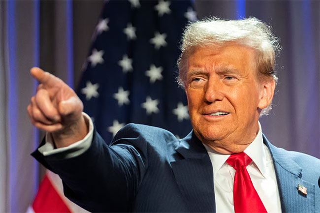 Trump says Iran should not charge fees to tankers going through Strait of Hormuz