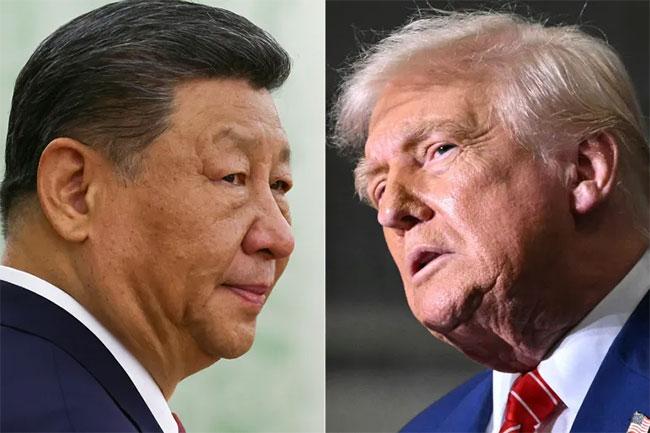 Trump says China would face a 50% tariff if it transfers weapons to Iran