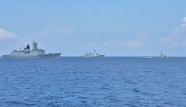 Pakistan Navy ships TAIMUR and ASLAT conclude goodwill visit