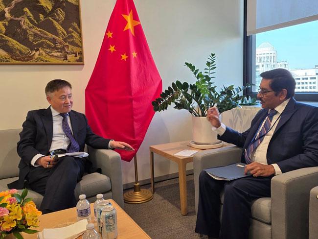 CBSL Chief discusses geopolitical risks and trade settlement mechanisms with China and India