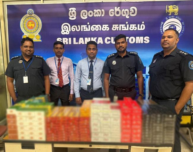 Bangladeshi national arrested with foreign cigarettes worth Rs. 5.1 mln at BIA